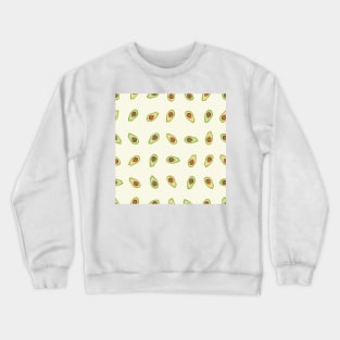 Avocado with nature colors Crewneck Sweatshirt